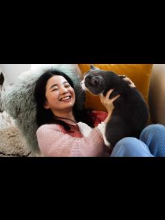 [x]福地桃子、透明感溢れるアカペラ披露！猫と一緒に温かく優しい雰囲気／積水化学工業 あったかハイム CM＋インタビュー＋メイキング - YouTube