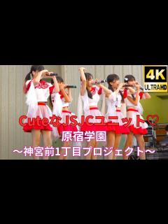 [x]JSJCアイドル【4K/α7Ⅳ】原宿学園〜神宮前1丁目プロジェクト〜（Japanese idol group Harajuku Gakuen ...