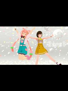 [x]【オリジナル曲】2are1 【かしこまり/猫宮ひなた】 - YouTube