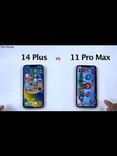 [x]iPhone 14 Plus vs 11 Pro Max - SPEED TEST - YouTube