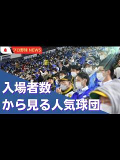 [x]セリーグ・パリーグ、入場者数から見る人気球団。セリーグ編 - YouTube