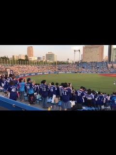 [x]180501 中日対ヤクルト 1-9 神宮球場(レフトビジターより) - YouTube