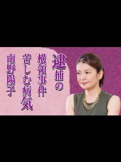 [x]南野陽子の夫が“逮捕”された“横領事件”の真相…立てないほどの“病気”の正体に言葉を失う…「スケバン刑事」でも有名な女優が“不倫”されても離婚 ...