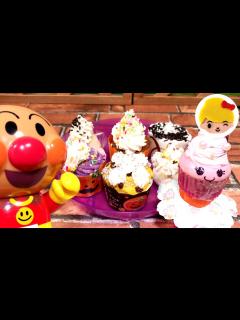 [x]アンパンマン カップケーキちゃんのケーキ屋さん！トッピングは何にしますか？ ️ お店屋さん ごっこ お買い物 おもちゃ アニメ みーちゃんママ ...