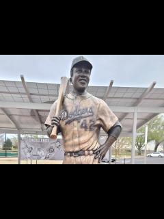 [x]Jackie Robinson Statue Burned and Destroyed in Wichita