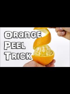 [x]Orange Peel Trick - Life Hack - YouTube