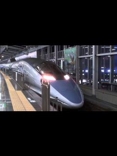 [x]JR西日本 夜の岡山駅 山陽 (東海道)新幹線 N700A & 500系他 入線 発車 17時から18時台 2013.11 - YouTube