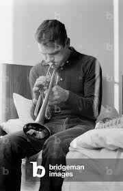 Image of THE JAZZ PLAYER CHET BAKER - LUCCA (he plays the