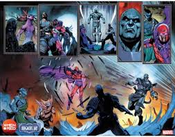 Thanos' Deadliest Family Member Fights Magneto In New Powerhouse ...